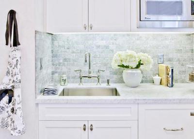 رنگ سفید در طراحی آشپزخانه