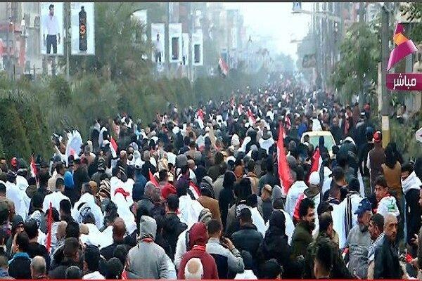 طنین شعارهای ضد آمریکایی، درخواست برای لغو توافقنامه امنیتی طنین شعارهای ضد آمریکایی، درخواست برای لغو توافقنامه امنیتی