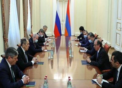 ملاقات وزیران خارجه روسیه و ارمنستان درباره صلح قره باغ