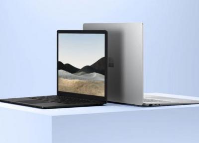 مایکروسافت سرفیس لپ تاپ 4 را با پردازنده اینتل و AMD معرفی کرد