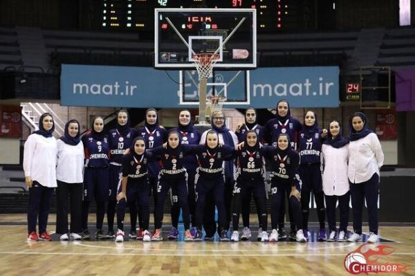 دختران بسکتبالیست قم، نماینده تهران را قاطعانه بردند