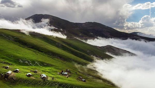 روستای اولسبلنگاه ماسال؛ بهشتی در کوهستان های گیلان